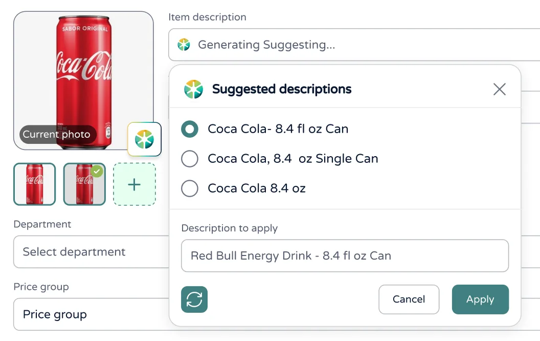 Description Suggestion
